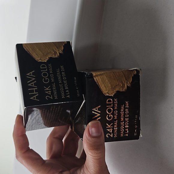Ahava 24k Gold Mineral Mud Mask bundle